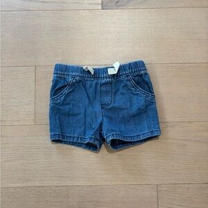 Little planet by Carter’s toddler denim shorts, size 24 months